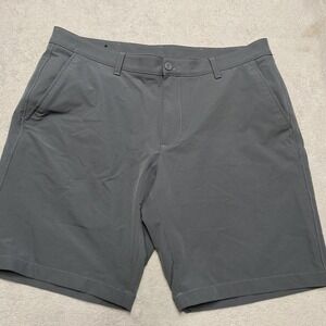Under Armour Shorts Mens 40 Gray Performance 9" Inseam Golf Outdoors